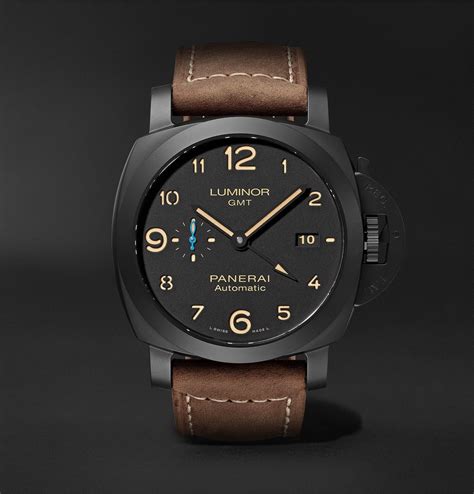 panerai luminor gmt black